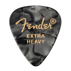 Fender Black Moto Extra Heavy 2 Pack (24) Bundle